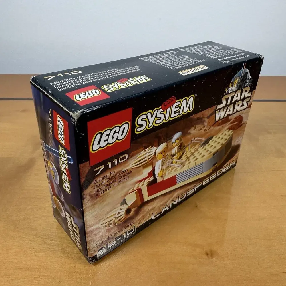 LEGO Star Wars Landspeeder 7110 47pcs Age 5-10 Box Vintage Luke/Obi-Wan AWESOME